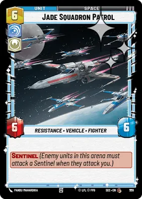 Jade Squadron Patrol — Standard Foil