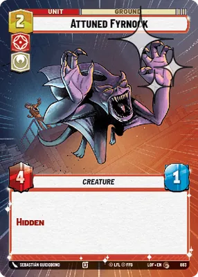 Attuned Fyrnock — Hyperspace Foil