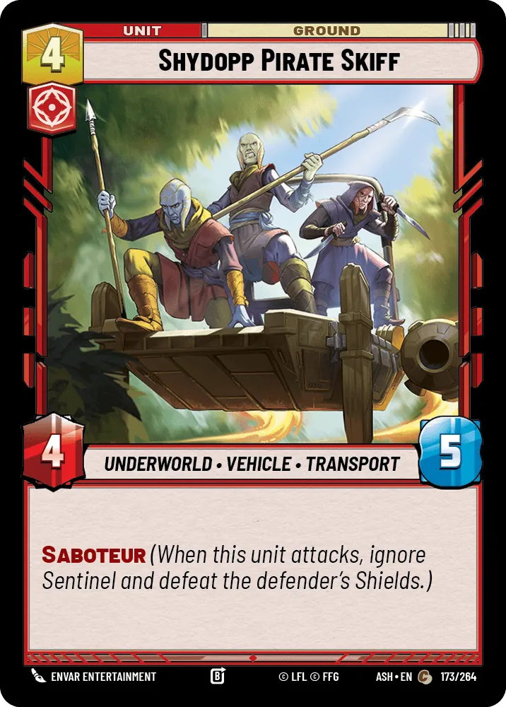 Shydopp Pirate Skiff