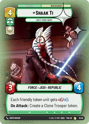 Shaak Ti — Weekly Play Foil
