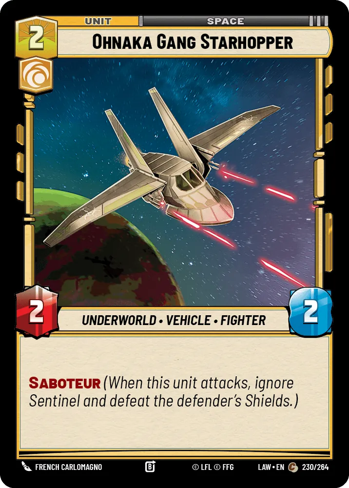 Ohnaka Gang Starhopper