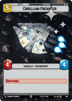 Corellian Freighter — Hyperspace Foil