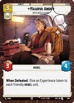 Maarva Andor — Hyperspace Foil