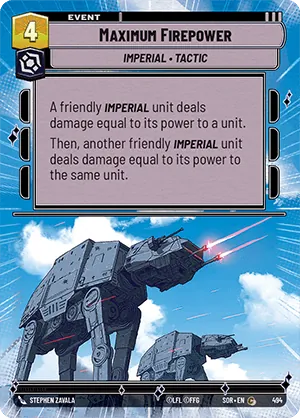 Maximum Firepower — Hyperspace