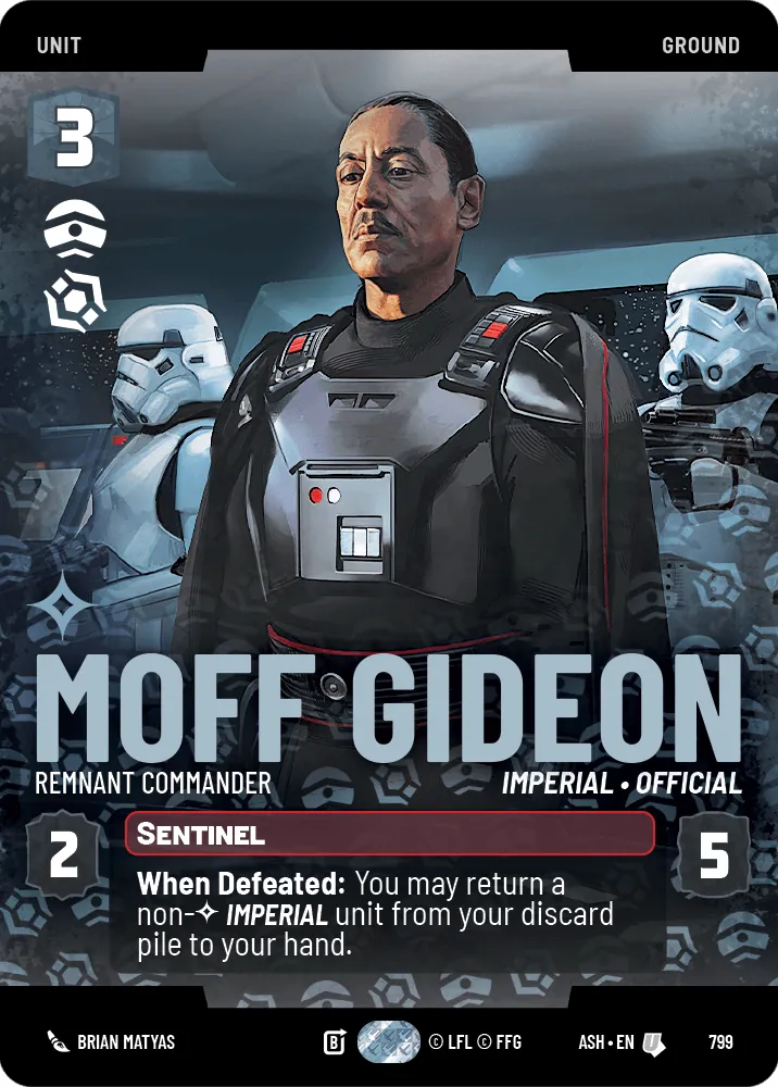 Moff Gideon — Standard Prestige