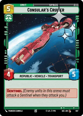Consular's Cruiser — Standard Foil