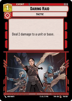 Daring Raid — Standard
