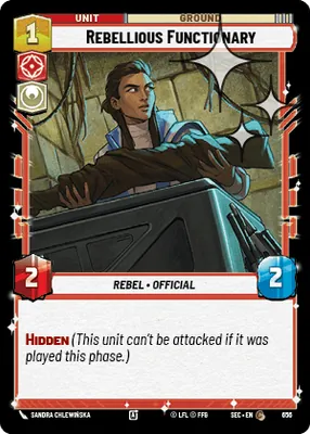 Rebellious Functionary — Standard Foil