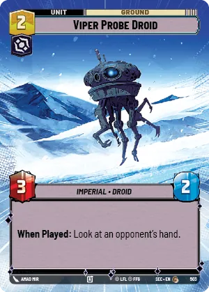 Viper Probe Droid — Hyperspace