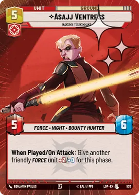 Asajj Ventress — Hyperspace Foil
