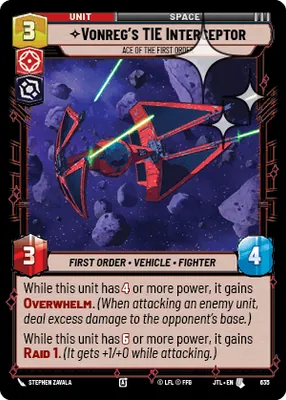 Vonreg's TIE Interceptor — Standard Foil