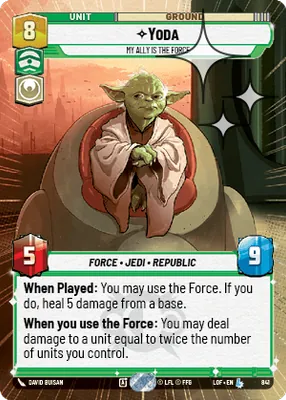 Yoda — Hyperspace Foil