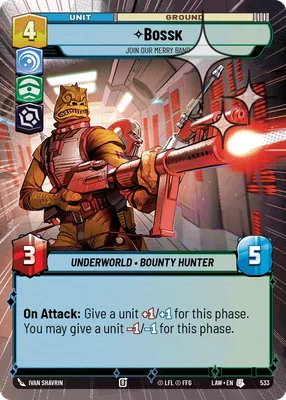 Bossk — Hyperspace Foil