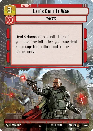 Let's Call It War — Hyperspace