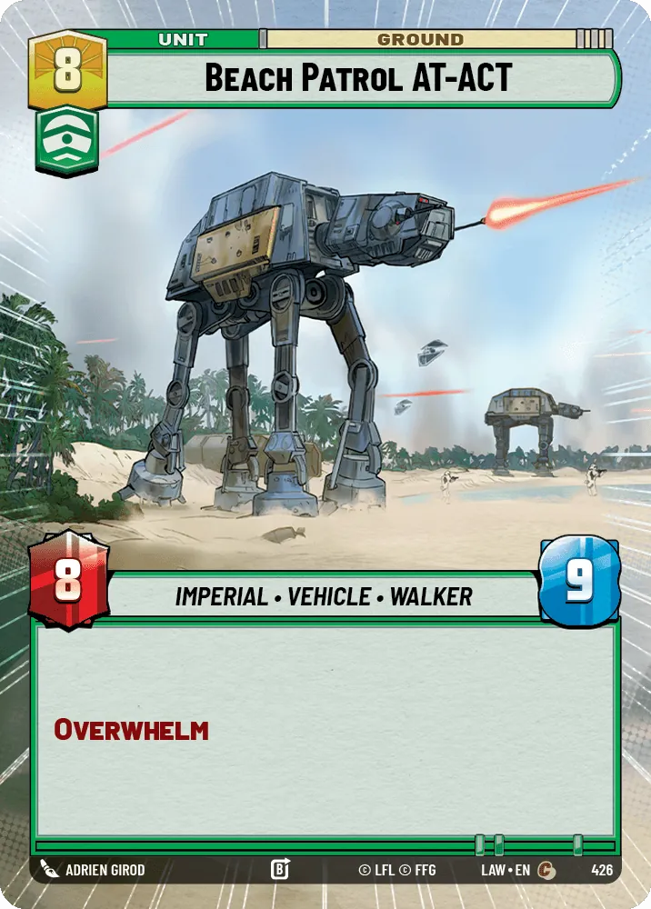 Beach Patrol AT-ACT — Hyperspace