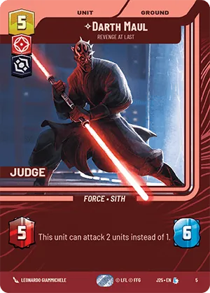 Darth Maul — Judge Program