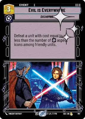 Evil is Everywhere — Standard Foil