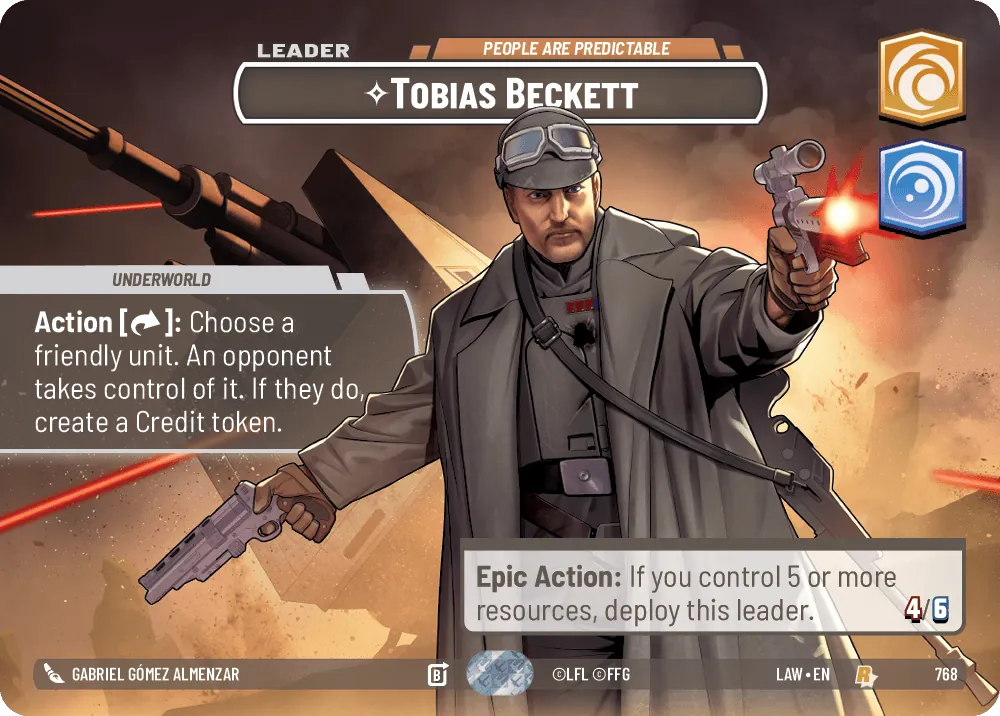 Tobias Beckett — Showcase
