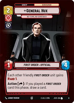 General Hux — Weekly Play
