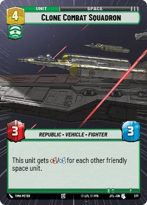 Clone Combat Squadron — Hyperspace