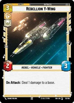 Rebellion Y-Wing — Standard