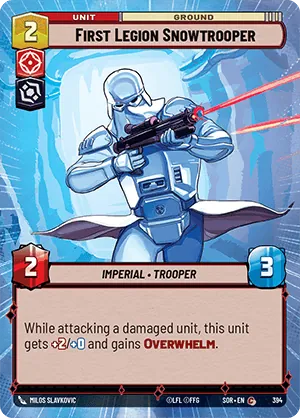 First Legion Snowtrooper — Hyperspace