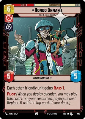 Hondo Ohnaka — Standard Foil
