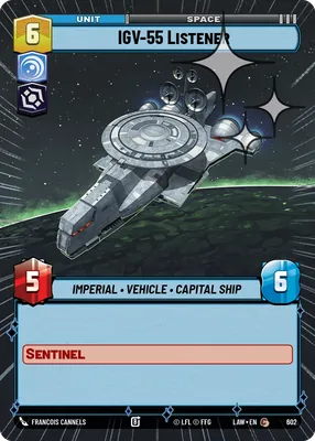 IGV-55 Listener — Hyperspace Foil