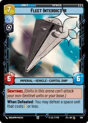 Fleet Interdictor — Standard Foil