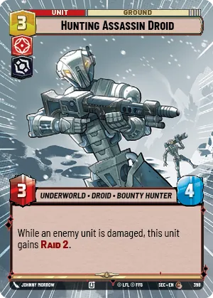 Hunting Assassin Droid — Hyperspace