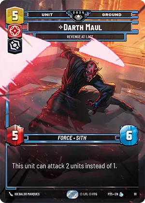 Darth Maul — GC Event Pack