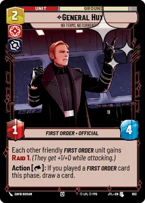 General Hux — Standard Foil