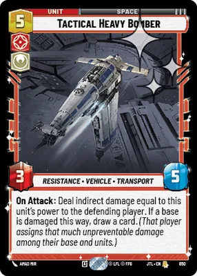 Tactical Heavy Bomber — Standard Foil