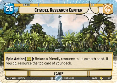 Citadel Research Center — Hyperspace Foil