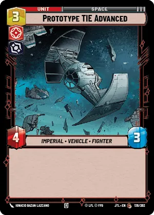 Prototype TIE Advanced
