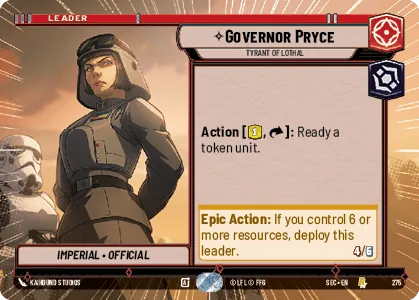 Governor Pryce — Hyperspace