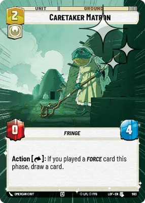 Caretaker Matron — Hyperspace Foil
