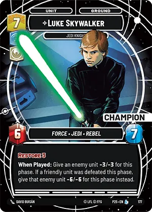 Luke Skywalker — RQ Champion