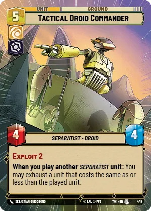 Tactical Droid Commander — Hyperspace