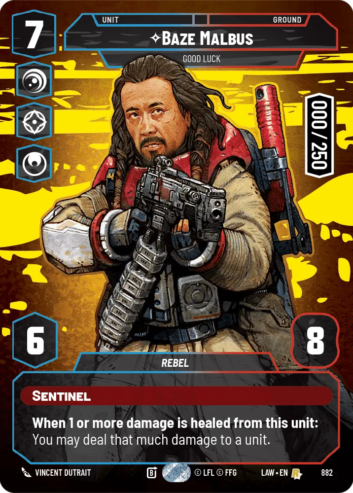 Baze Malbus — Serialized Prestige
