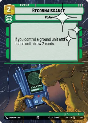 Reconnaissance — Hyperspace Foil