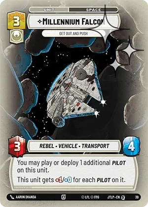 Millennium Falcon — Weekly Play Foil