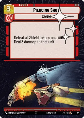 Piercing Shot — Hyperspace Foil