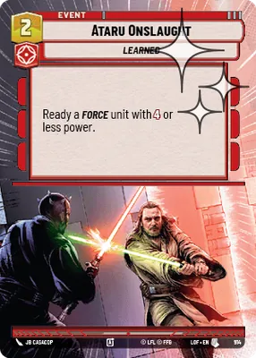 Ataru Onslaught — Hyperspace Foil