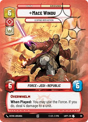 Mace Windu — Weekly Play Foil