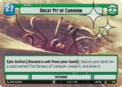 Great Pit of Carkoon — Hyperspace Foil