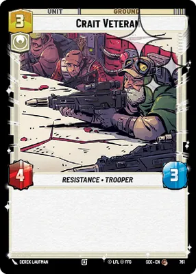Crait Veteran — Standard Foil