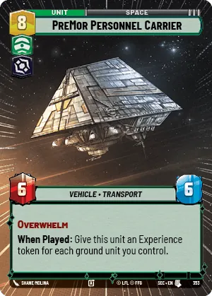 PreMor Personnel Carrier — Hyperspace