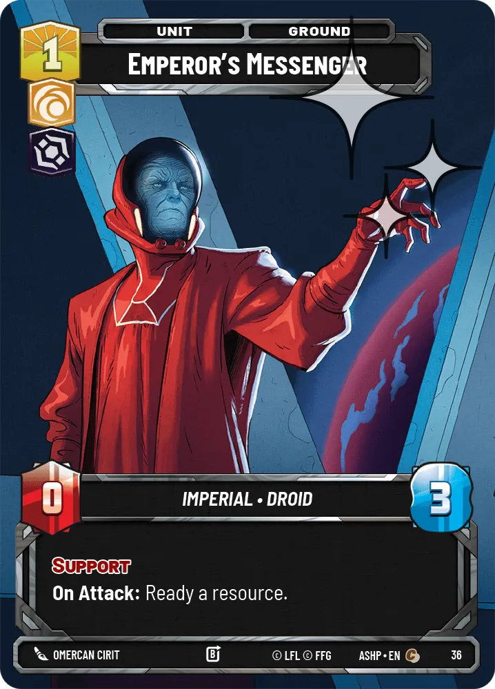 Emperor's Messenger — Weekly Play Foil