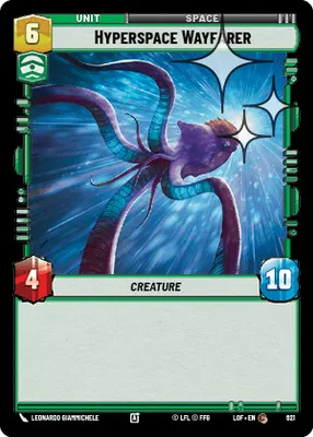 Hyperspace Wayfarer — Standard Foil